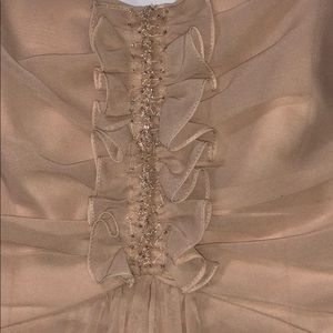 Short Nude Homecoming Dress. Perfect condition!